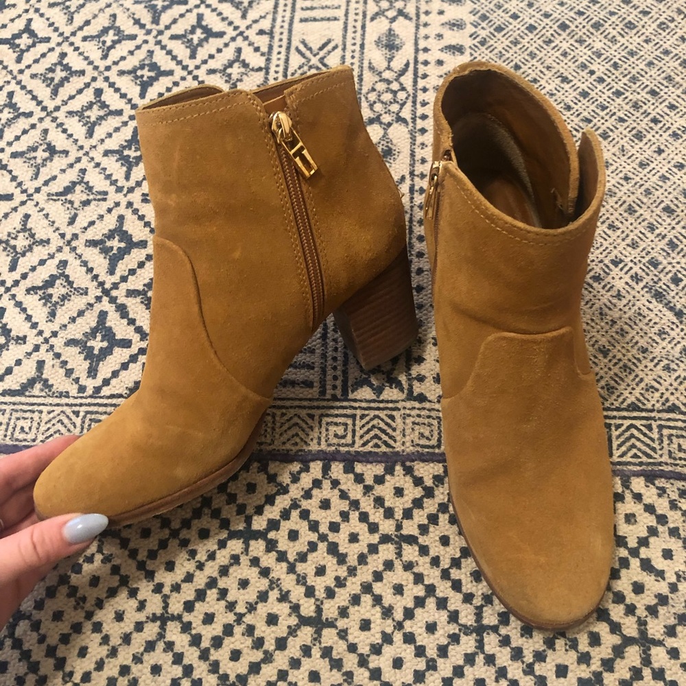 Tory Burch Suede Booties